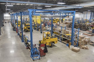 高博组合式自立起重机在制造业中的应用 简化物料搬运，推动起重机制造创新